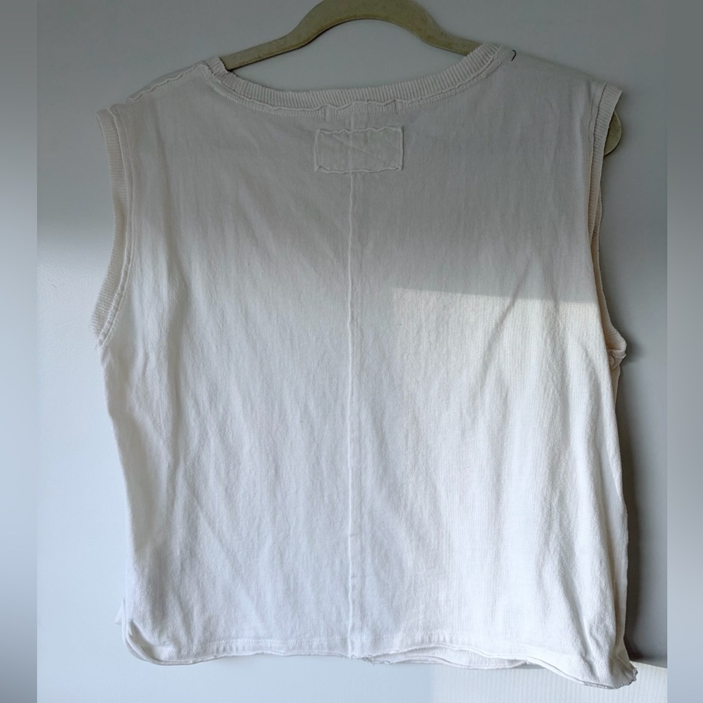 We The Free Women’s Oversized Muscle Tank With Center Seam - Picture 2 of 4